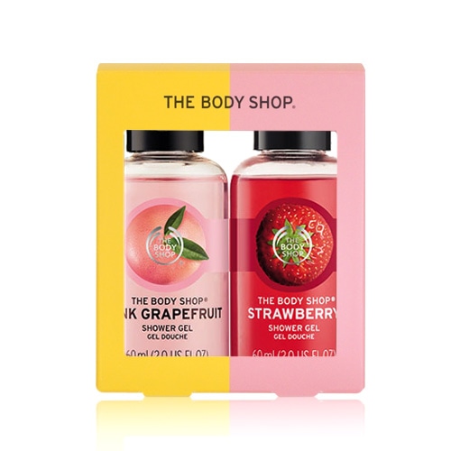 シャワージェルデュオ ピンクグレープフルーツ ストロベリー プチギフト 景品 The Body Shop ザボディショップ オフィシャルサイト シャワージェルデュオ ピンクグレープフルーツ ストロベリー プチギフト 景品 The Body Shop ザボディショップ オフィシャルサイト