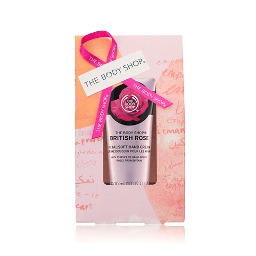 数量限定 ラッピング済みギフト ハンドクリーム ブリティッシュローズ The Body Shop ザボディショップ オフィシャルサイト