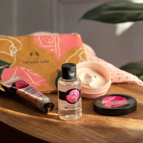 ブリティッシュローズ ポーチギフト The Body Shop ザボディショップ オフィシャルサイト