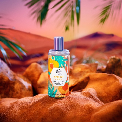 ヘア ボディミスト アプリコット アガベ 150ml The Body Shop ザボディショップ オフィシャルサイト