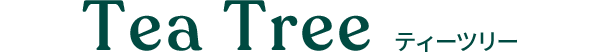 Tea Tree ティーツリー