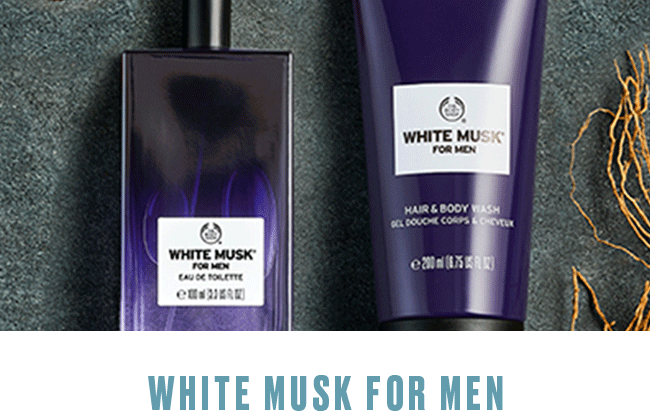 WHITE MUSK FOR MEN